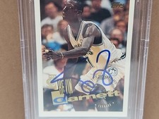 ケビンガーネット PSA10 SELECT AUTO PURPLE 49シリアル Kevin