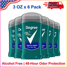 Degree Men Original Aluminum Free Deodorant for Men, 48H Odor Protection, 6 Pack