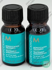 Moroccanoil Oil Treatment For All Hair Types 0.34oz/10ml Travel Sz. Set of 2 NEW