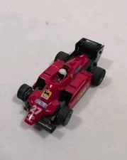 NEW TYCO MATTEL440X2 NARROW CHASSIC 27F-1 FERRARI IN RED/BLACK 62441/64SCALE