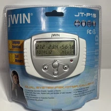 Jwin JT-P15 Caller ID 3 language operation 88 Call memory New