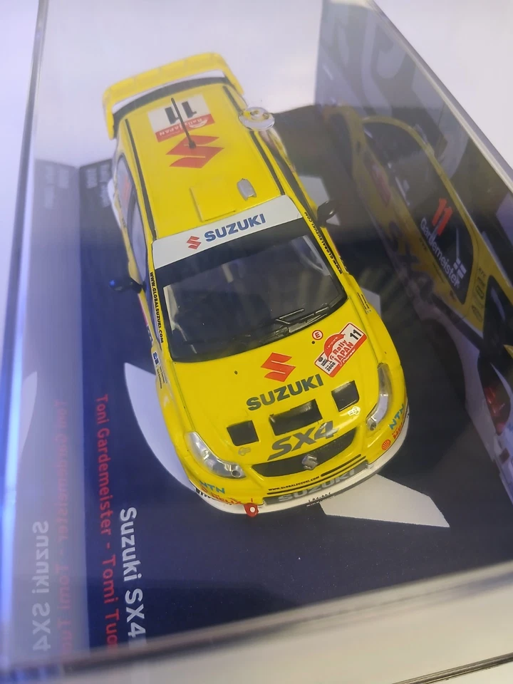 VOITURE Suzuki Sx4 WRC T.Gardemeister#11  Rallye Japon 2008 1/43 IXO ALTAYA - Photo 2/4