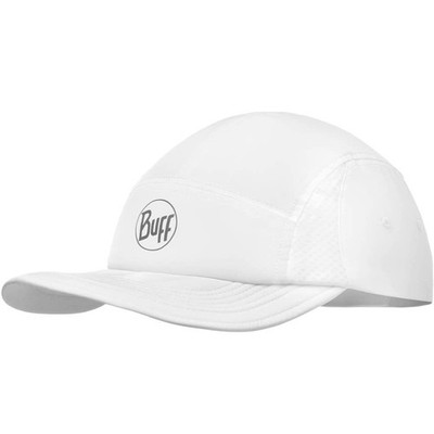 Buff Adults Unisex R-Solid Reflective Outdoor Running Baseball Cap - White - SM
