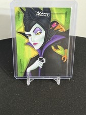 Topps Disney Neon One of One Sketch Card Maleficent 1/1 Jamison Murdock Artist
