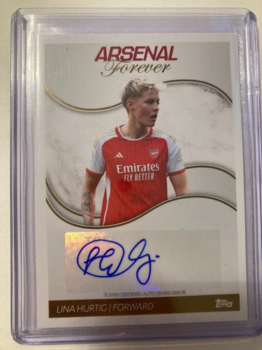 ARSENAL FOREVER 2024 LINA HURTIG ARSENAL AUTO FOOTBALL.