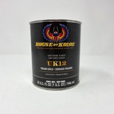 1 Quart House Of Kolor Uk12 Pagan Gold Kosmic Kolor Urethane Kandy Auto Paint