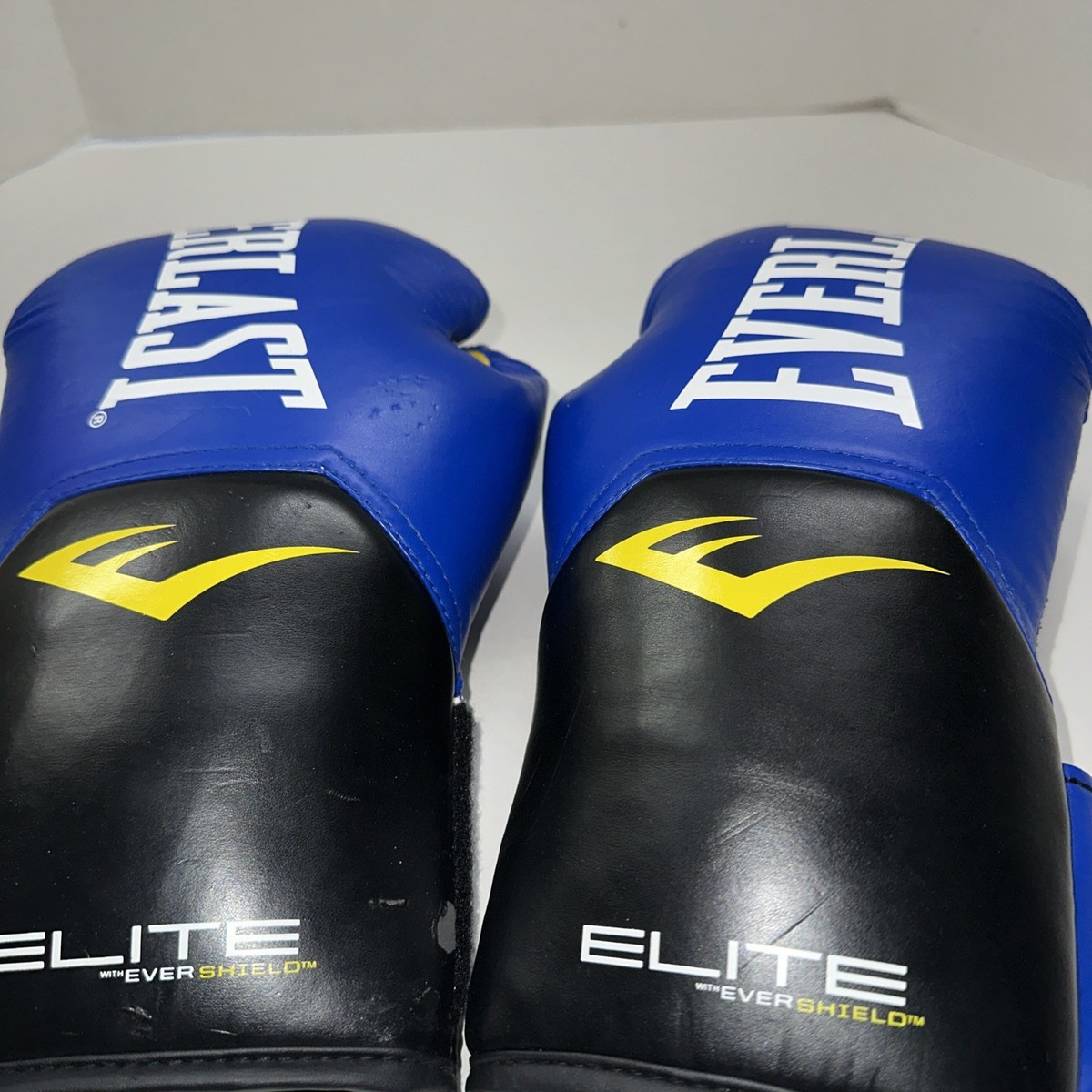 Everlast Elite Pro Style Training Boxing Gloves 12oz Blue | eBay