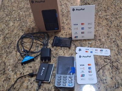 PayPal Card Reader Chip & Tap Black POS System PPR-MSR with box never used