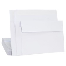 Envelopes White A2 4x5 Self Seal Weddings Greeting Cards Invitations 100 PCS