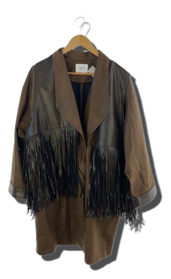 AMERI Fringe Tailored Jacket S Faux 0124206610560… - image 1