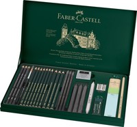 Faber-Castell Pitt Graphite Zeichenset 26-Teilig KüNstler Bleistifte