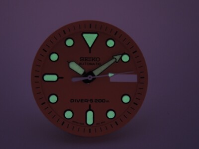 NEW ORANGE DIAL,HANDS & MINUTE TRACK MEDIUM DIVERS SKX013-015