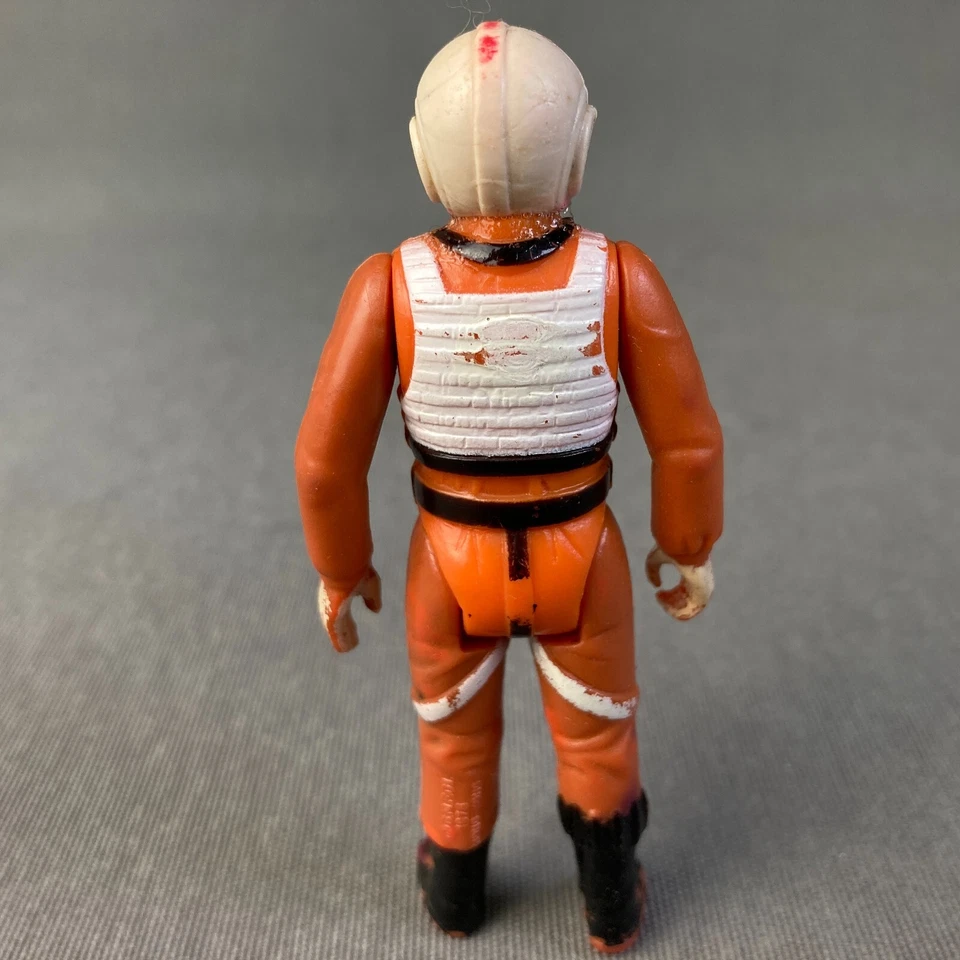STAR WARS VINTAGE | Luke X-Wing Pilot | Poch (early PBP) | KADER | 1978 | 3,75" - Imagen 3 de 4