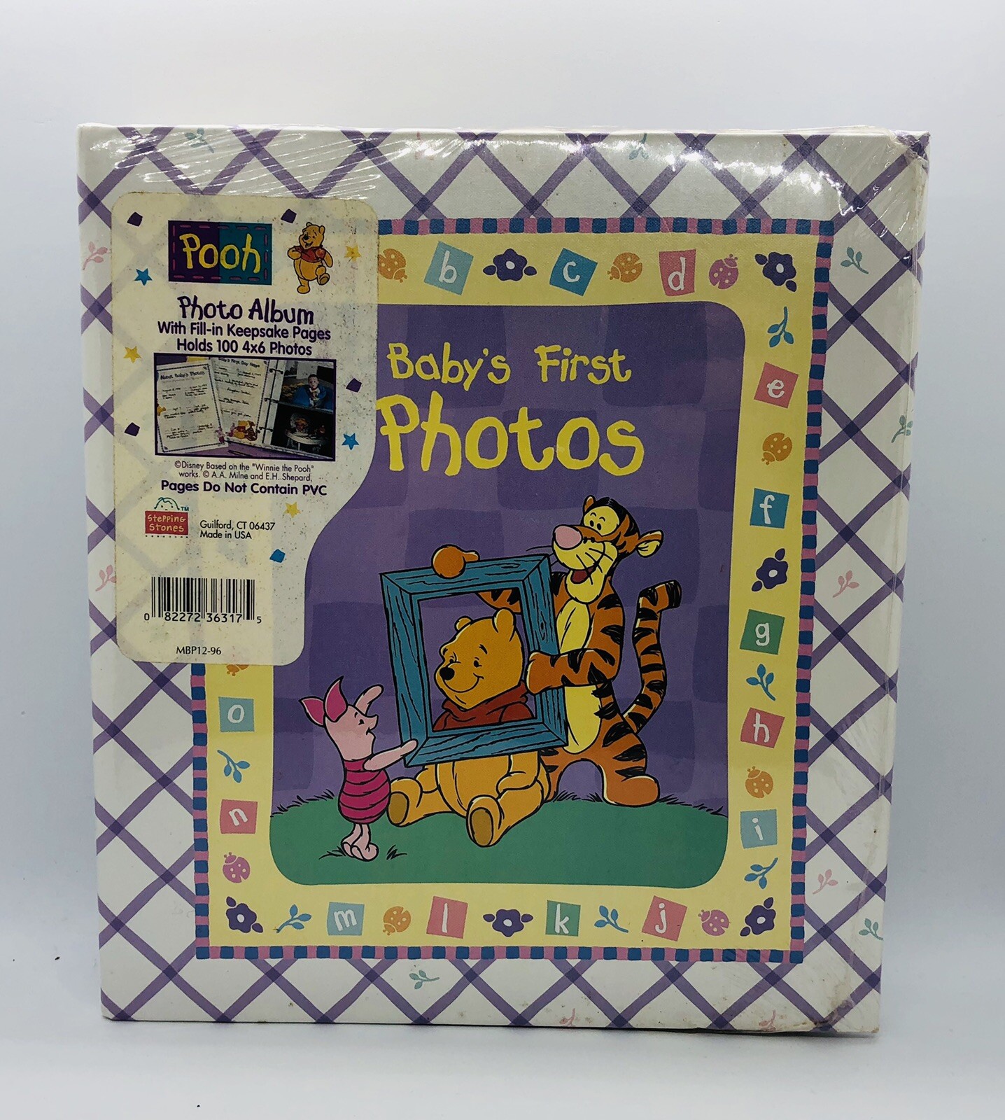 winnie the pooh baby book first years