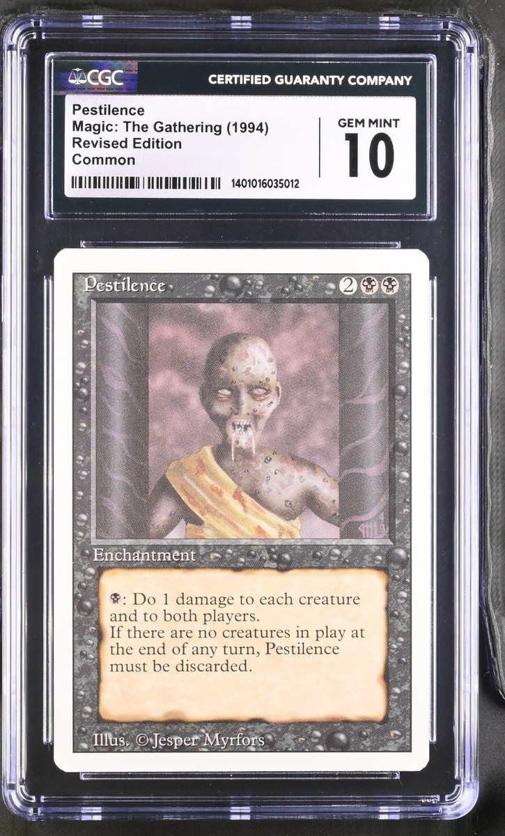 CGC 10 Gem Mint - Pestilence - Revised 3rd
