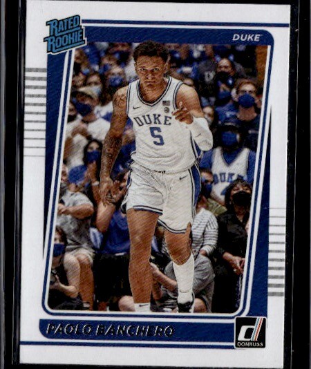 2022 Panini Chronicles Draft Picks #2 Paolo Banchero Donruss Rated Rookies