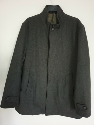 Marks and Spencer Mens Grey Wool Blend 