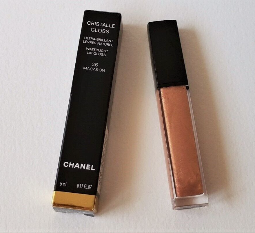 CHANEL Cristalle Gloss Waterlight Lip Gloss 36 MACARON | eBay