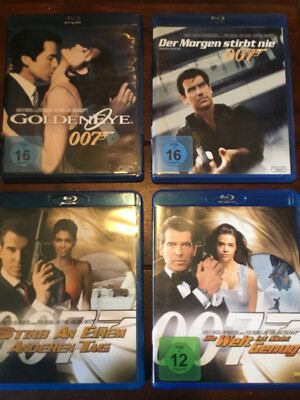 James Bond 007 - Pierce Brosnan [4 BLU RAY] Welt ist nicht genug Stirb an einem