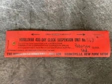 NOS Horolovar 400-Day Clock Suspension Spring Unit No. 36B