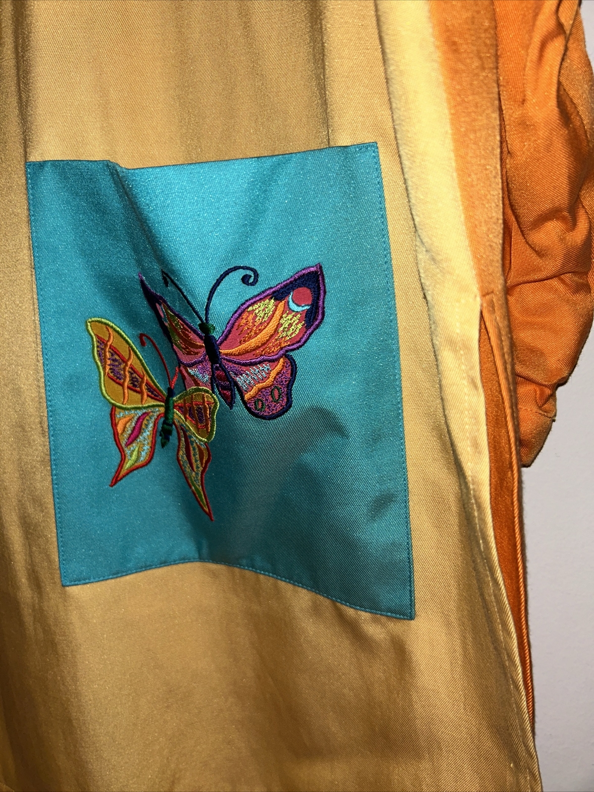 IB Diffusion Tunic Jacket Colorblock Embroidered … - image 4