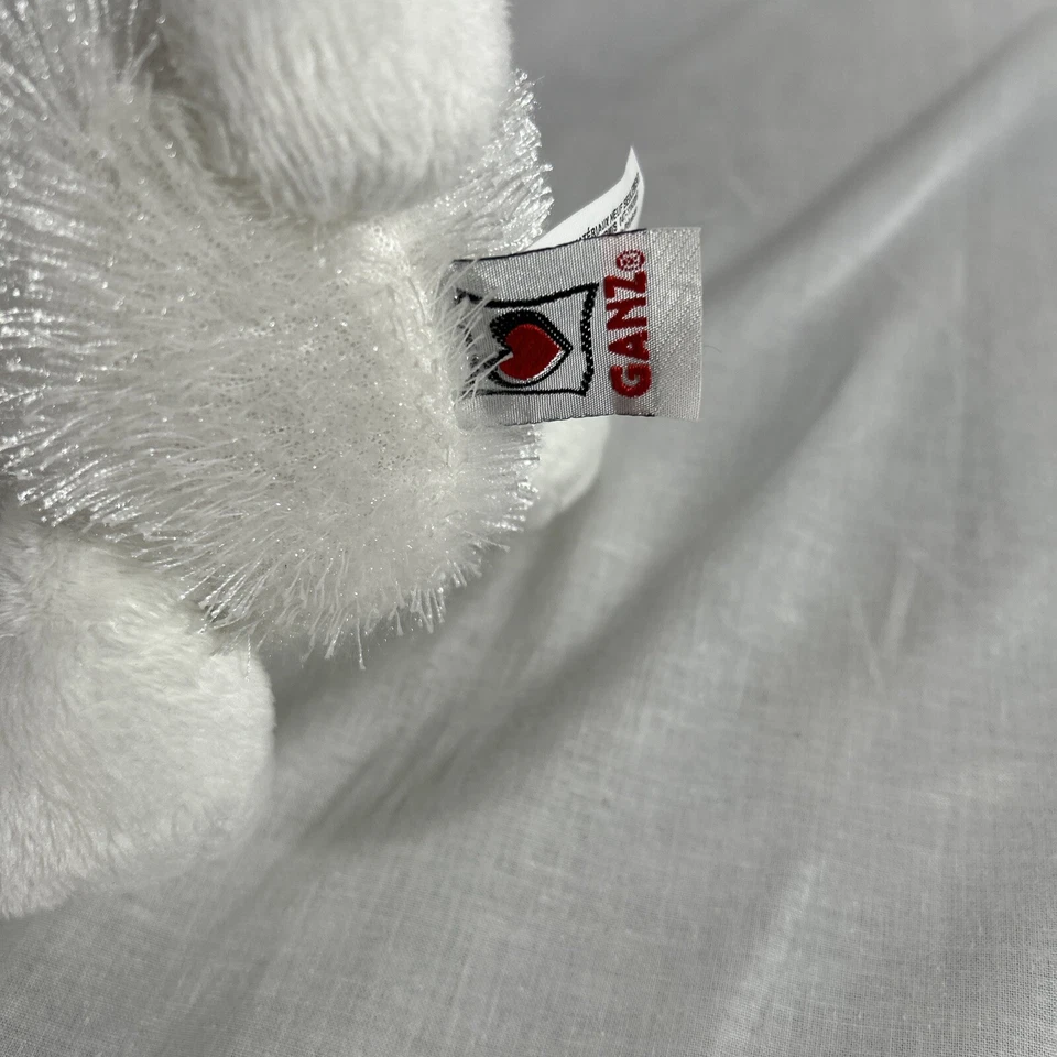GANZ Webkinz White Rabbit HM078 Plush New with Unused Code - Image 3 of 4