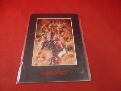 Tekken 6 Laser Art Cel Promo Playstation 3 PS3 PSP Xbox 360 Promotional NEW