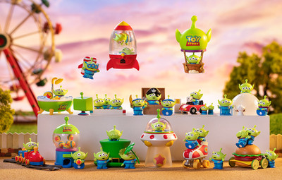 Disney/Pixar ALIENS DAYS シリーズ【アソートボックス】 POP MART Disney Toy Story Aliens Days Series Confirmed Blind Box