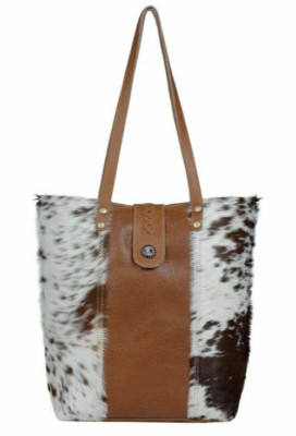 Myra Bags - Grizzly Bear Canvas & Hairon Bag