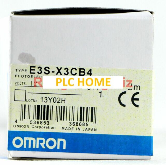 Brand New in Box Omron E3S-X3CB4 Fiber Optic Sensor