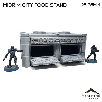 Midrim City Food Stand - Star Wars Legion Building 