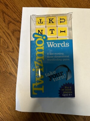 Twizmo! Words Competitive Family Word Strategy Game Twist Cube Word Finding