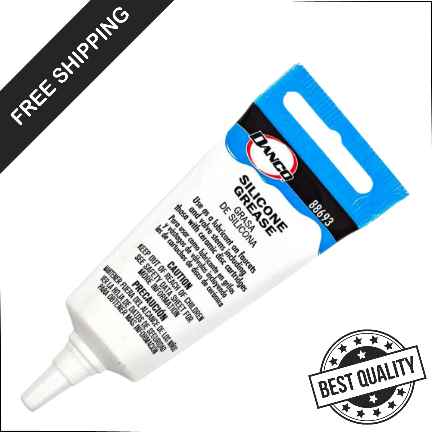 Waterproof Food Grade Silicone Lubricant Grease for O Rings Ring Faucet Plumbers