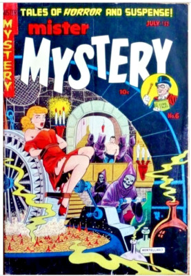 MISTER MYSTERY COMICS 18 Unique Issue Collection In PDF On USB Flash Drive