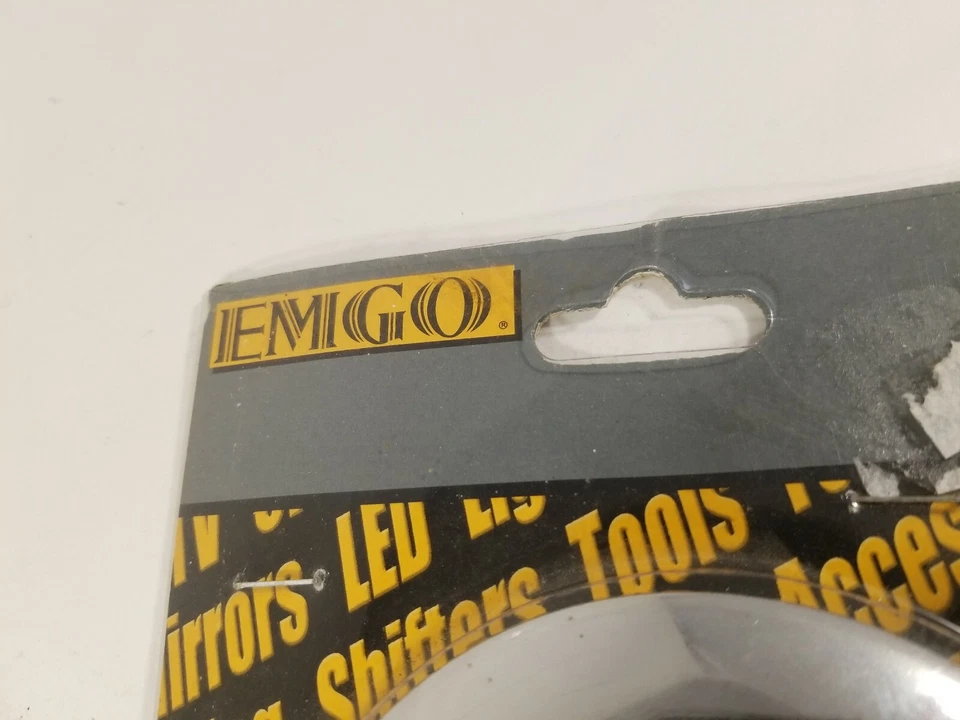 Espejo redondo cromado universal Emgo 4" con potencia de 8" - 20-42408 Hon CB350, CB450 Foto 4 de 4