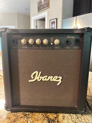 Vintage Ibanez ACA 10 watt Acoustic Guitar Amp limited edition Tweed w/Chorus