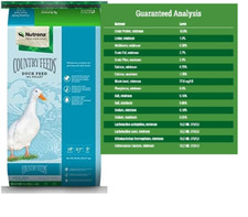 Feeds Duck Feed 18 Pellets 50 Pounds adult ducks