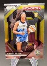 2024 WNBA Monopoly Prizm Angel Reese Rookie Card