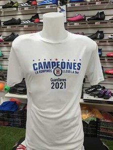 cruz azul campeon de campeones jersey