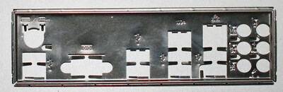 ASUS P7P55-M, Slotblech, Blende, IO Shield, Abdeckung