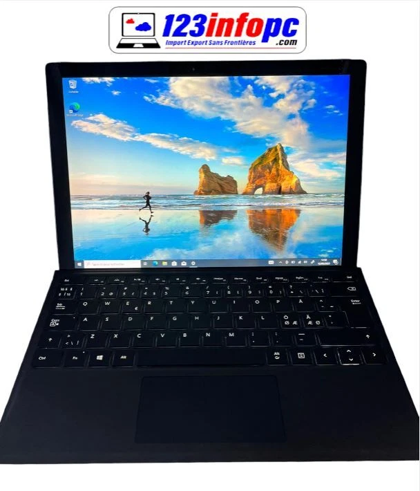 Microsoft Surface Pro 4 i5 12,3” 8 gb  250Go qwerty batterie HS marche branché - Photo 3/4