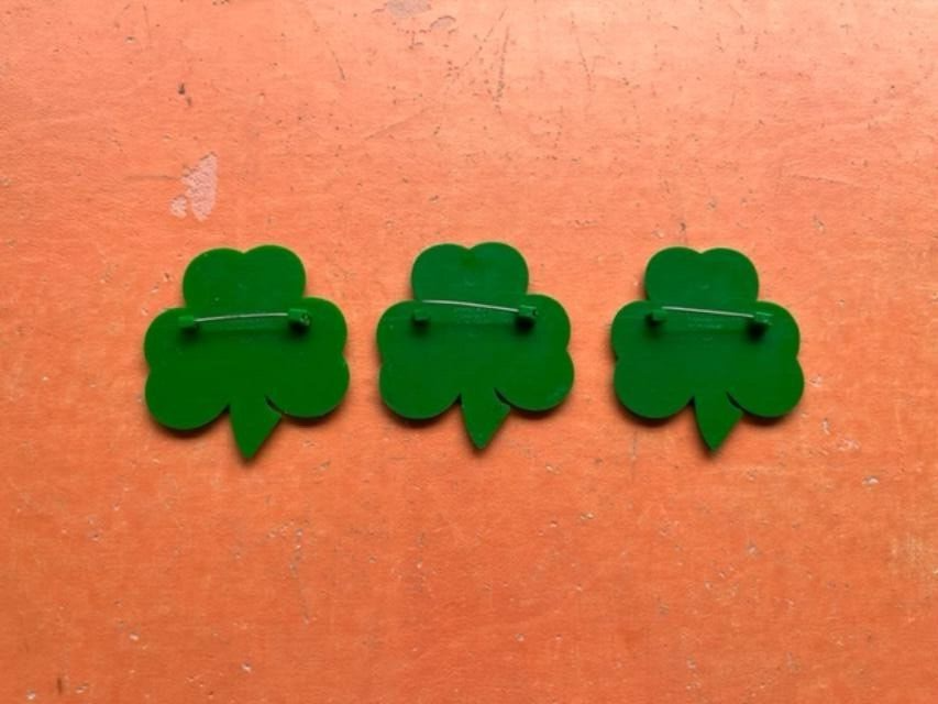 LOT OF 3 VINTAGE Beer Advertising Irish I Had A Schlitz 1981 Shamrock