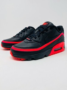 air max 90 branco vermelho e preto