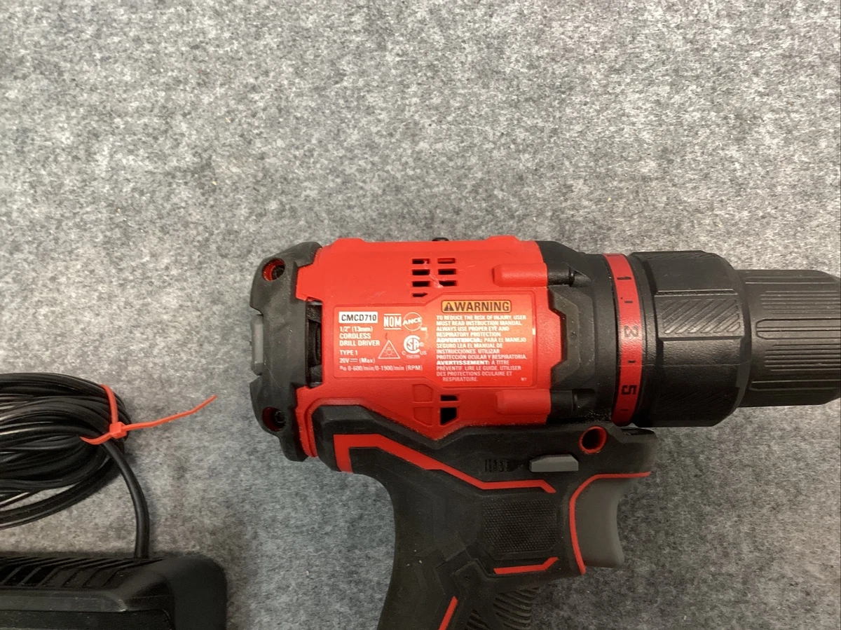 Craftsman CMCD710 V20 1 2