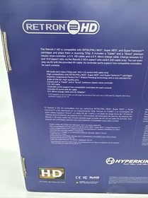Hyperkin RetroN 2 HD Gaming Console for NES/SNES/Super Famicom Games - Black