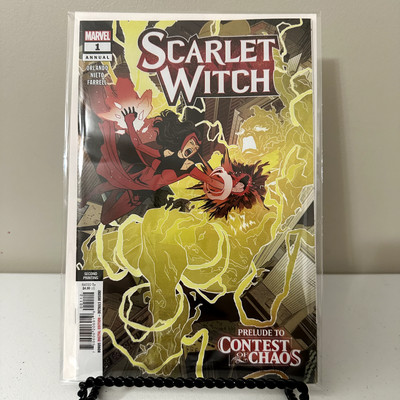 Scarlet Witch Annual #1 (Marvel Comics August 2023) Carlos Nieto Cover
