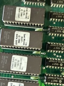 Last Mission Data East Jamma  ARCADE Video GAME PCB BOARD  C1g