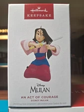 2024 Hallmark Keepsake Ornament AN ACT OF COURAGE Disney Mulan NIB Free Shipping