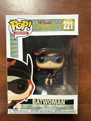 Funko Pop!  Heroes DC Comics Bombshells #221 Batwoman Vinyl Figure