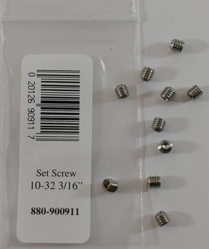 Lot of 10 Wilson 880-900911 CB Radio Antenna Replacement 10/32"x3/16" Set Screws - Picture 1 of 4